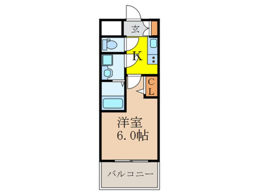 間取図 S-RESIDENCE新大阪Garden