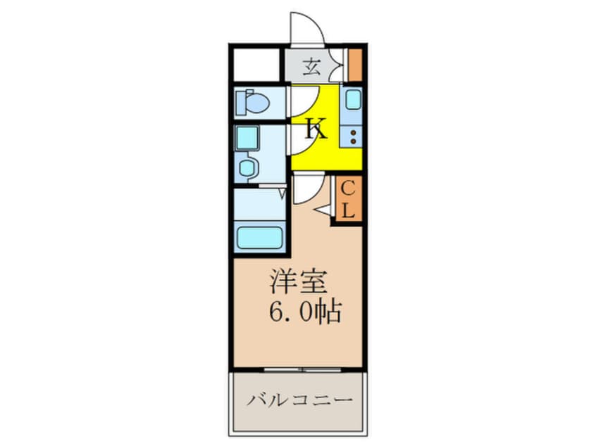 間取図 S-RESIDENCE新大阪Garden