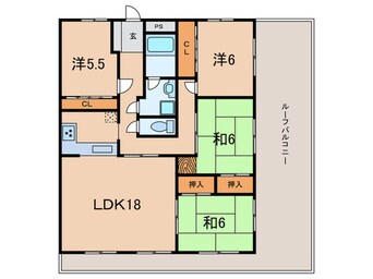 間取図 グランディア六甲楠丘