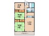 グランディア六甲楠丘 3LDKの間取り