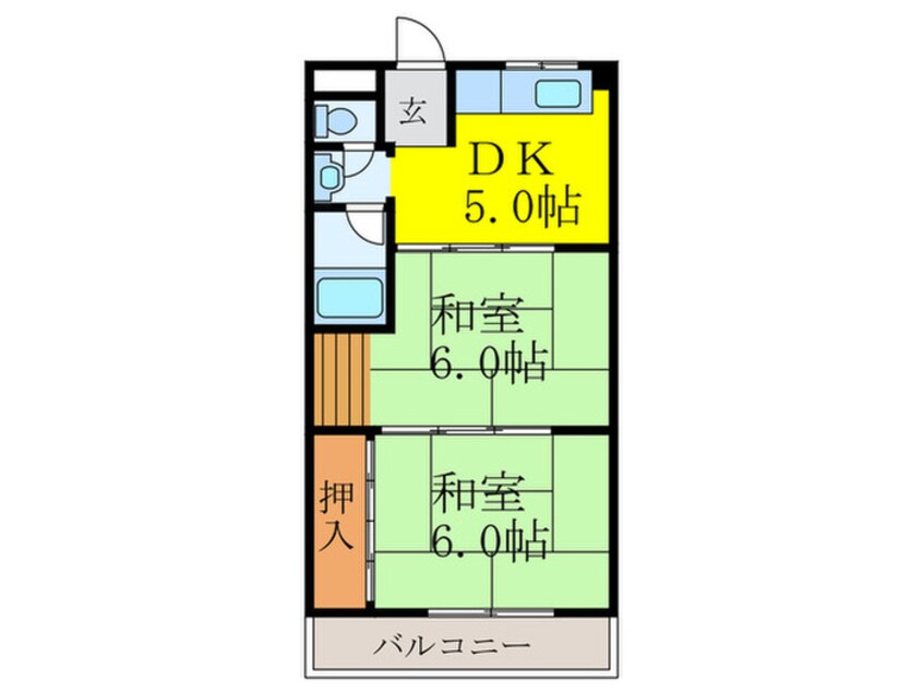 間取図 昭和マンション