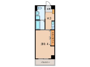 間取図 アルバ谷上