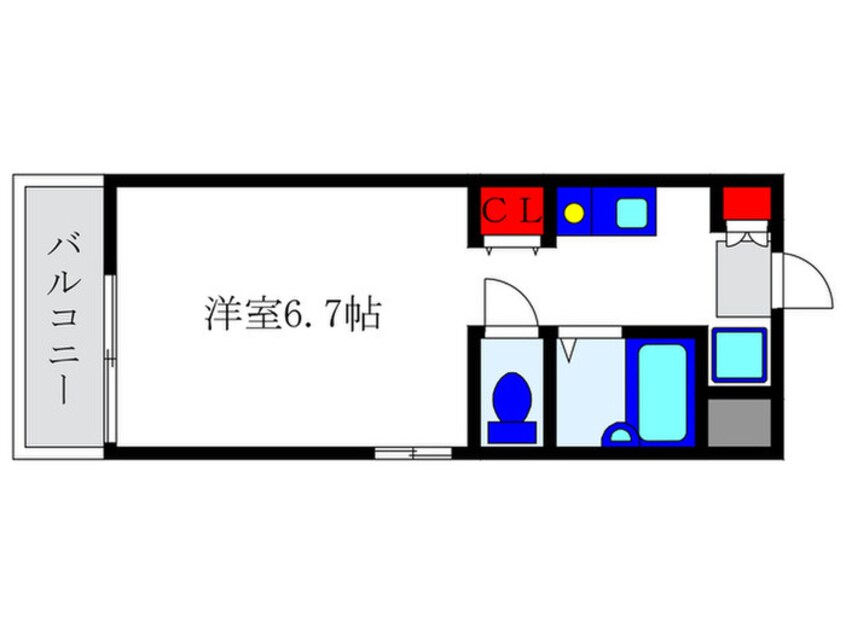 間取図 ユ－ベル18