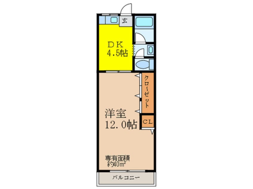 間取図 むつみマンション