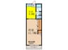 むつみマンション 1DKの間取り