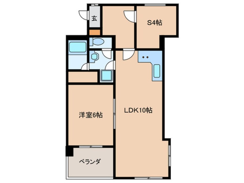 間取図 エクセルウィーン塚本