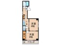 ジェイ・プライド四条烏丸の間取図