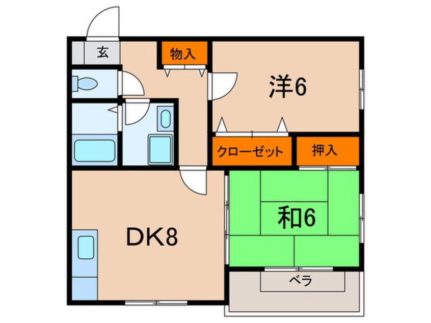 間取図 アンビエンスガーデン