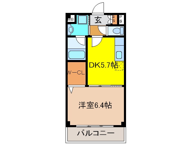 間取り図 ベルデュ－ル楓