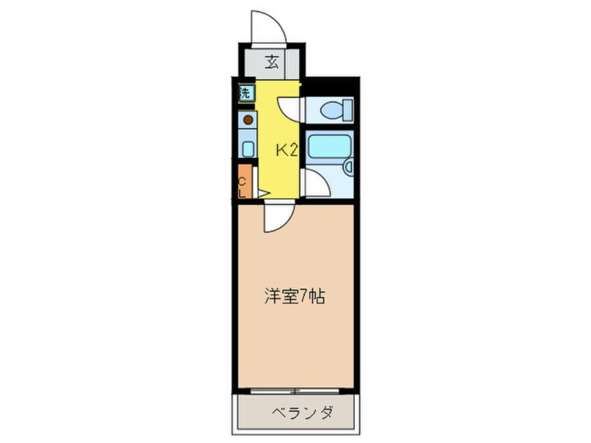 間取図 花屋敷マンション