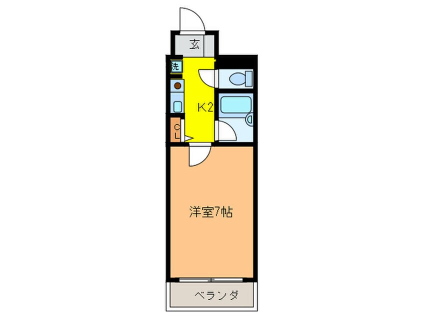 間取図 花屋敷マンション