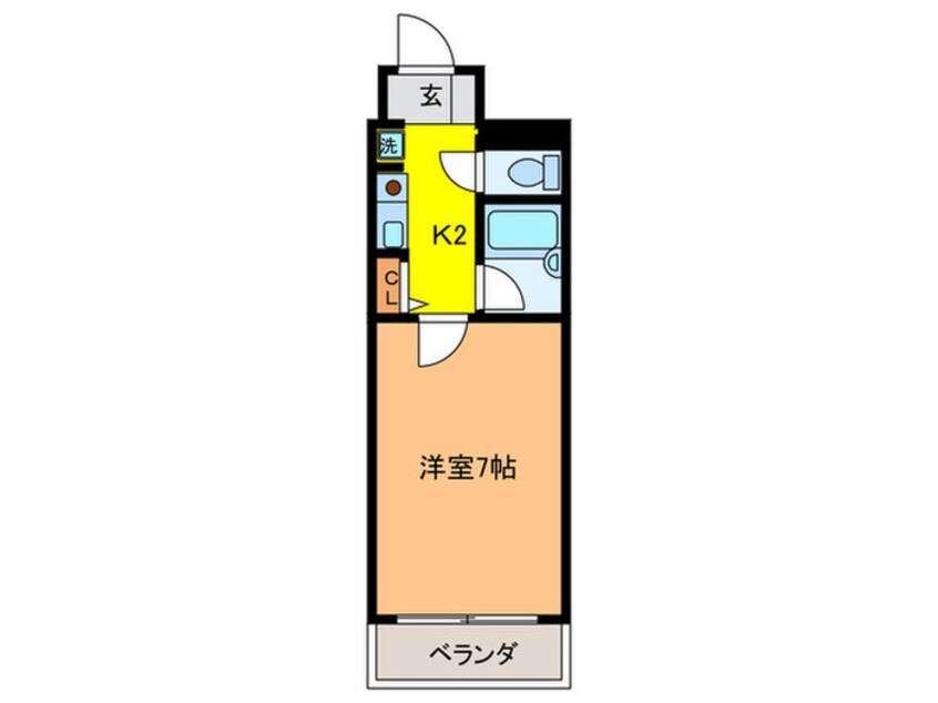 間取図 花屋敷マンション