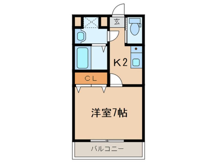 間取図 グレイス塚口