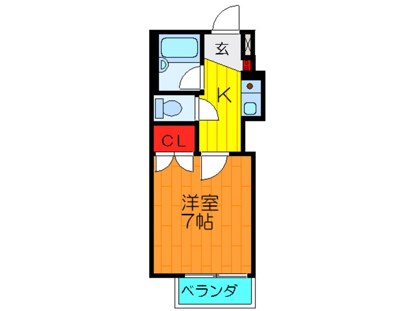 間取図 アネックス高橋