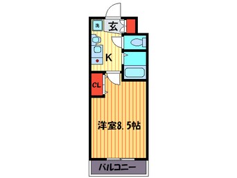 間取図 西院くめマンション