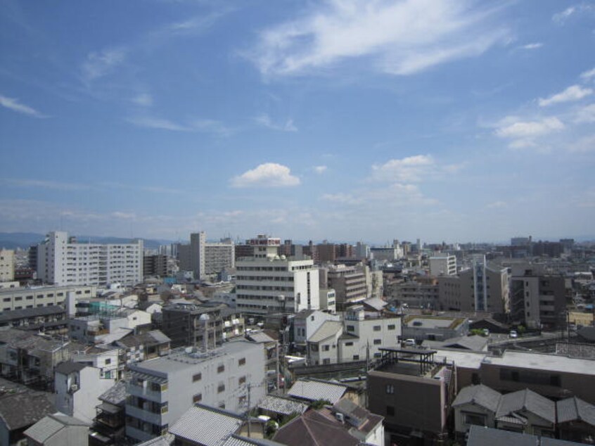 室内からの展望 西院くめマンション