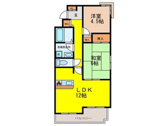 間取図 ユアーズ美章園