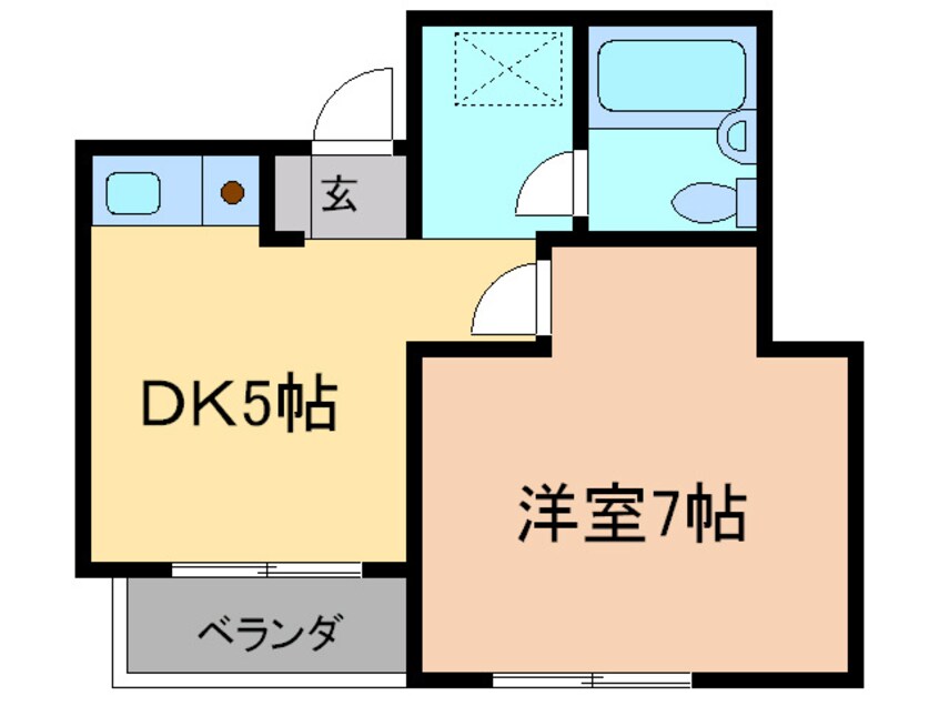 間取図 オフィス夙川