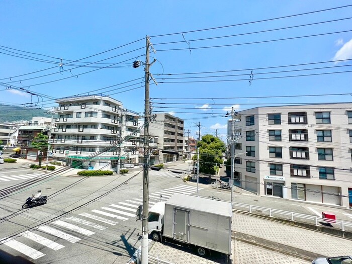 室内からの展望 ロ－レル甲南