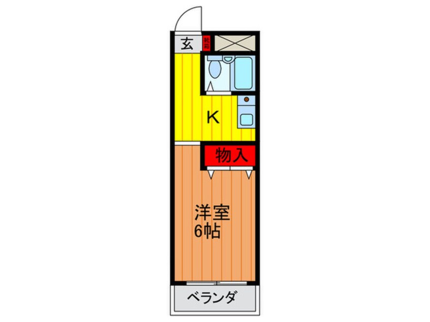 間取図 コムズスクエア向島