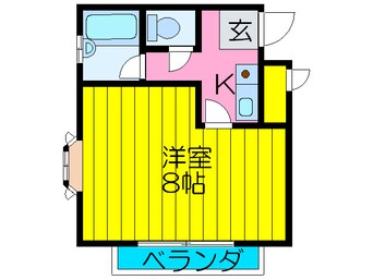 間取図 フォレストⅠ