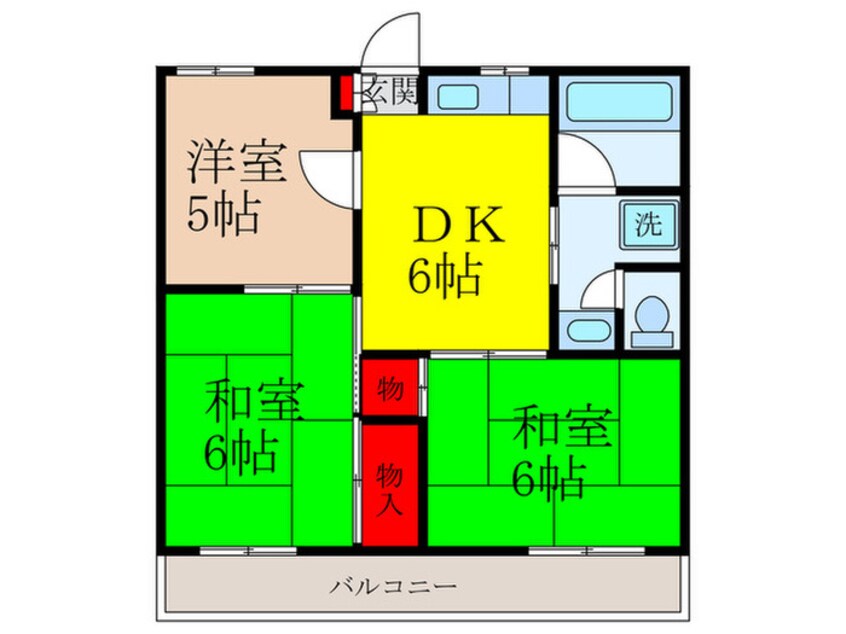 間取図 光陽ハイツ