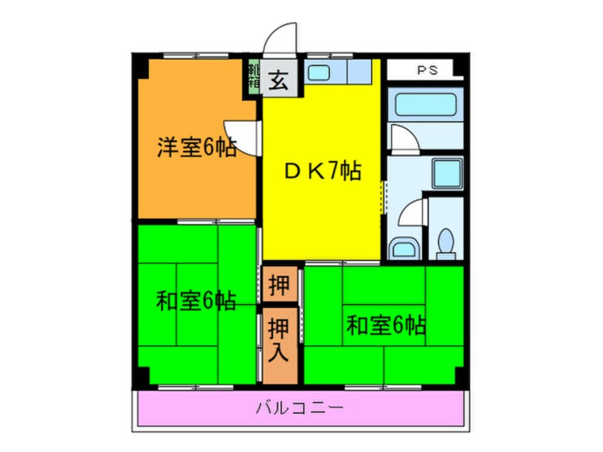 間取図 光陽ハイツ