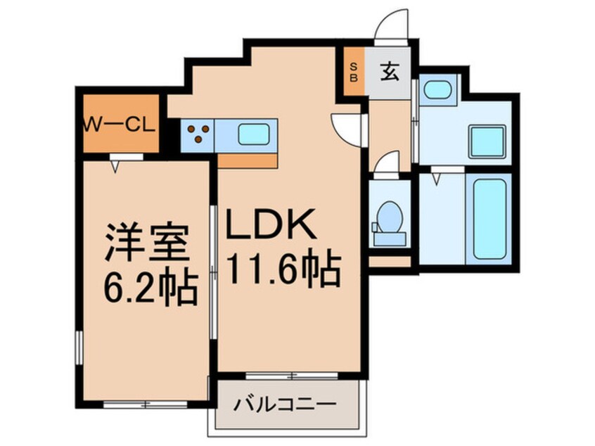 間取図 仮)マリエレイ・ラニ