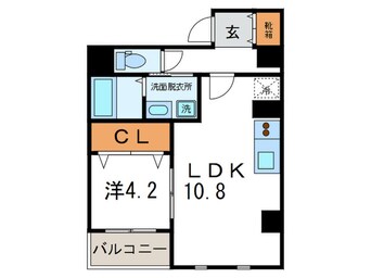 間取図 ＷＥＬＬＢＥＡＲ新神戸