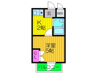 間取図 プレアール川田