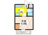 プレアール川田 1Kの間取り