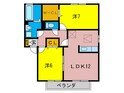 リッツハウス弐番館の間取図