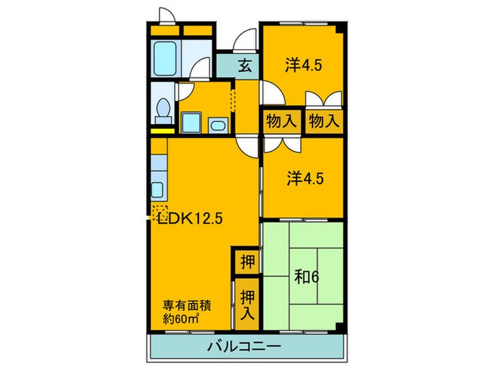 間取り図 シャト－シュベルグ
