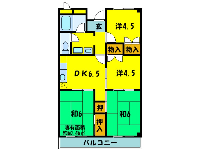 間取図 シャト－シュベルグ