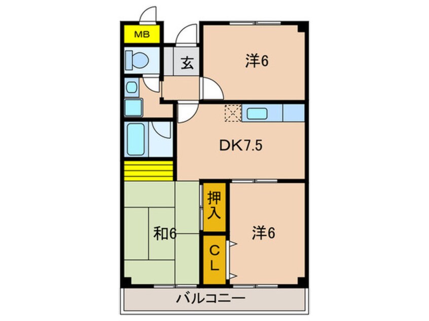 間取図 シャト－シュベルグ