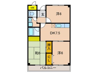 間取図 シャト－シュベルグ