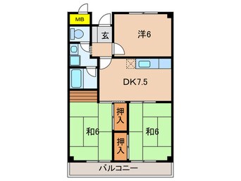 間取図 シャト－シュベルグ