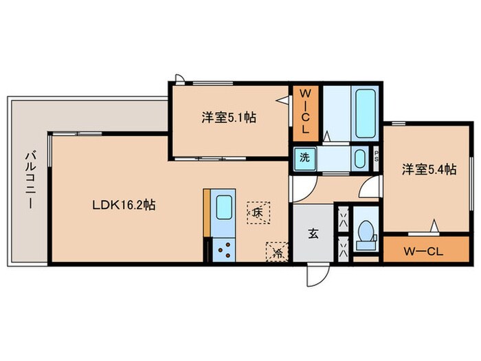 間取り図 ラ・メゾン三保町
