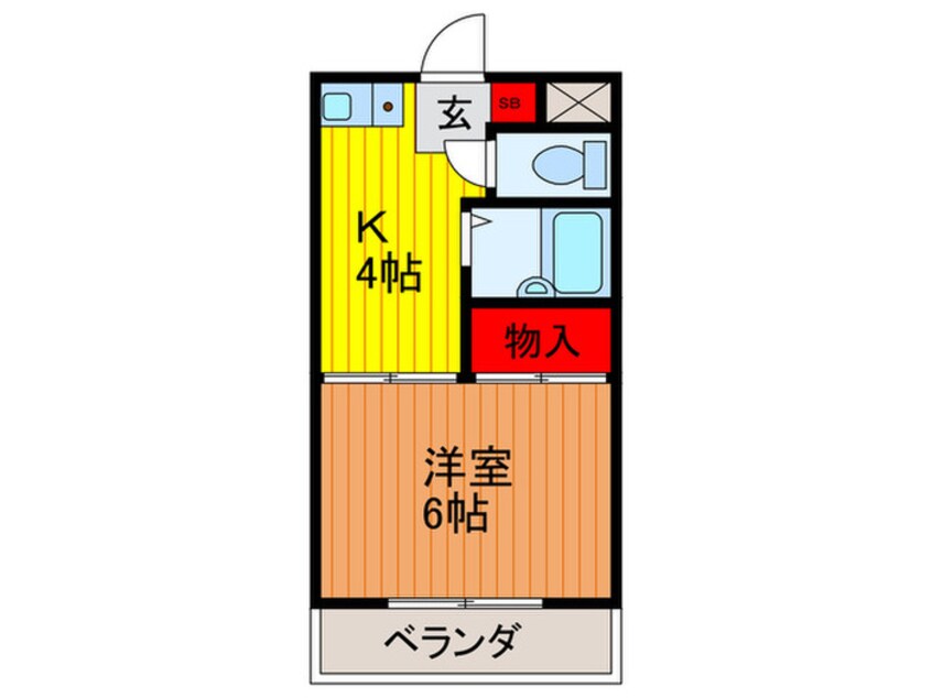 間取図 サンモリツ