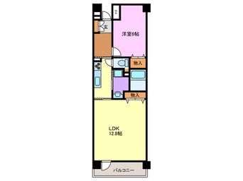間取図 テレーズ神崎川