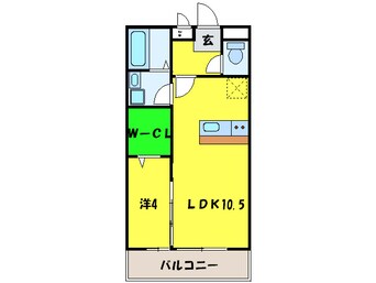 間取図 ＣＯＺＹ岸里Ⅱ