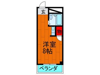 間取図 メゾンミハマ