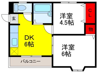 間取図 ハイツマドレー