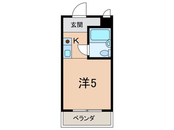 間取図 ダイド－メゾン岡本(308)