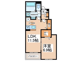 間取図 メゾンヴォロンテⅡ