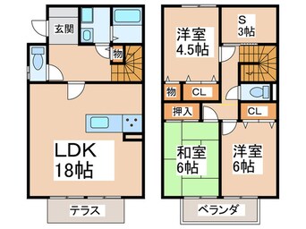 間取図 宗久園ﾊｲﾂB