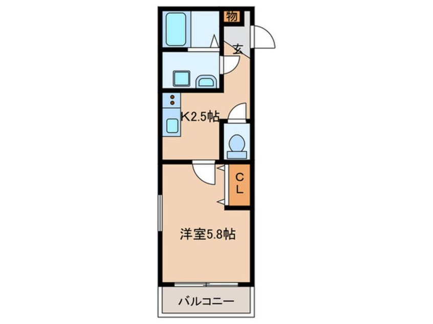 間取図 KTIレジデンス徳庵Ⅲ
