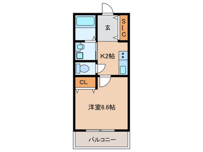 間取図 KTIレジデンス徳庵Ⅲ