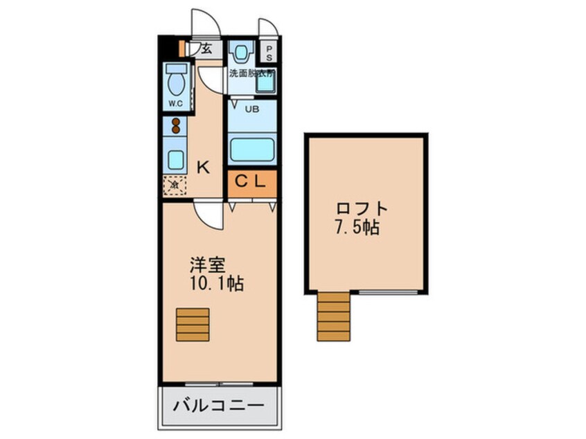 間取図 ラフィ－ネ塚本