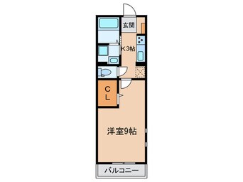 間取図 ディアコート　大宮